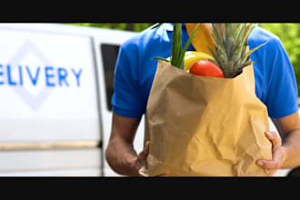 develop menulog shift bot, ubereat bot, curri driver bot, skipcart, shopper bot