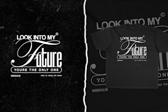 design typographic edgy streetwear design for your brand
