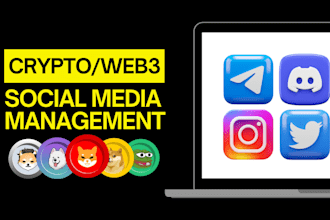 be your crypto social media manager and content creator