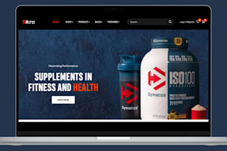 build nutraceutical website nutraceutical store nutraceutical supplement store