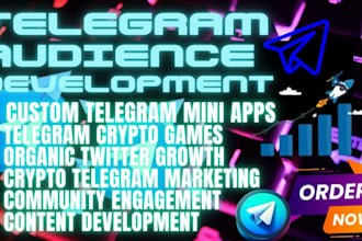 promote your telegram channel, telegram group,telegram engagement