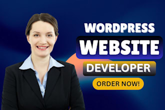 build wordpress website, custom wordpress website, business website development