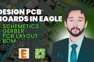 design pcb boards in eagle pcb design software