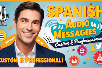 record personalized spanish audio messages for any occasion