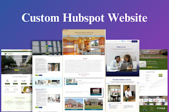 be your hubspot expert, landing page, webflow hubspot crm hubspot integration