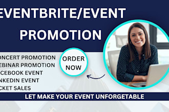do passive targeted eventbrite promotion event promotion linkedin event, webinar
