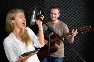 be soulful female gospel singer, rnb, christian music, jingles, backing vocals