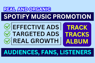 promote your spotify music and album