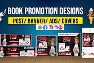 design book promotion a plus content for KDP and linkedin post