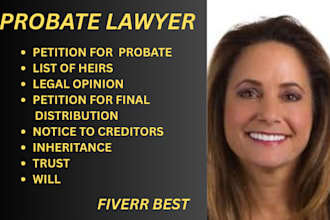 be your probate attorney