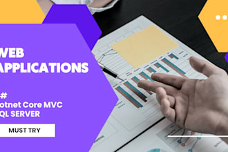 develop or customize asp dot net core mvc web applications