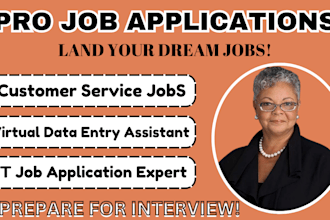 search and apply customer service job application virtual assistance remote jobs