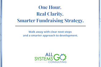 provide a 1 hour fundraising consultation