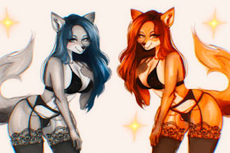 draw anime, furry, fanart sfw and nsfw