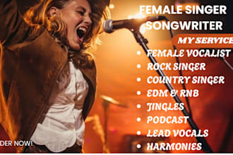 be country music female singer country song country singer parody rock vocals