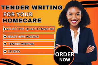 do nhs healthcare tender writing for homecare