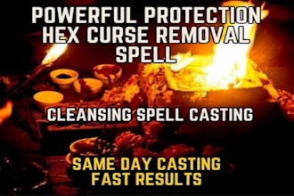 remove curse, third party, evil eyes negativity blockage to attract wealth, luck
