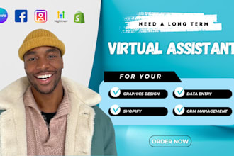 be long term shopify virtual assistant for small business owner