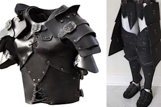 custom cosplay designs 3d cad 3cx pbx  cfd, cae solid works models for printing