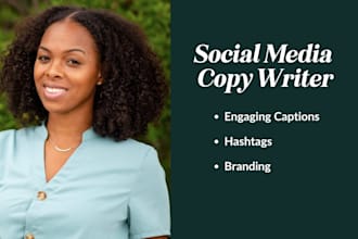 write social media captions that drive sales and engagement