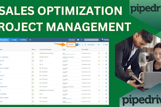 optimize sales, project management process on pipedrive,asana,trello,zohozaphier