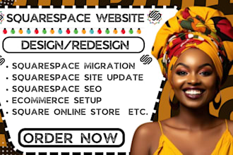 squarespace ecommerce migration site updates custom header square store design