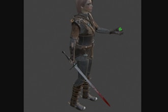 3d realistic game character model, genesis, animated rig, topology,nsfw texture