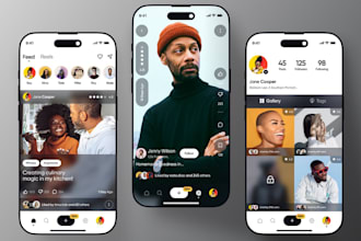 develop a fully customized social media app like facebook