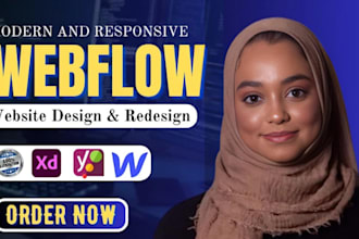 design or develop webflow website, figma to webflow expert