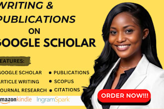 increase citations on google scholar journal, writing and publication, backdated