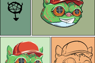 make you a dope headshot design