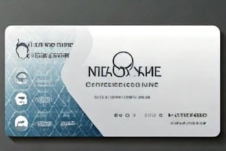 do creative and custom business card design