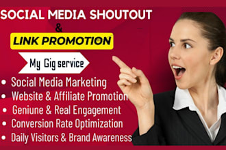 promote, shoutout your website, link, store to 500m USA, UK, fb, twitter, tiktok