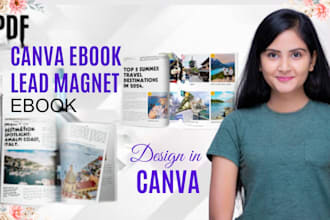 canva ebook design, lead magnet, workbook, ebook formatting design for amazon kd