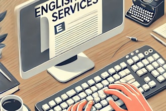provide accurate and fast english typing services