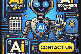 do ai saas web app, taxi booking app, hotel management app, ai marketplace app