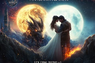 design stunning romance book cover or adult book cover