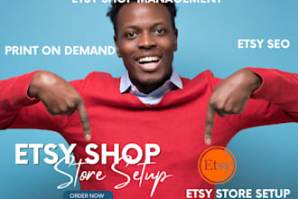 create an etsy shop with digital and physical products
