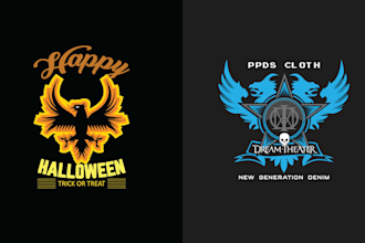 design high quality falcon or phoenix logo