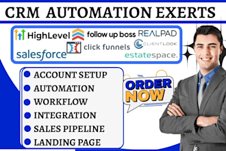 real estate email funnel using klaviyo gohighlevel landing page automation cloze