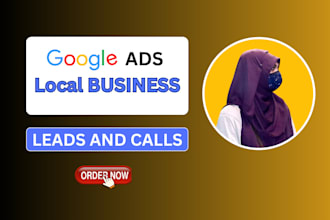 set up google leads and calls ads campaign for local emergency service