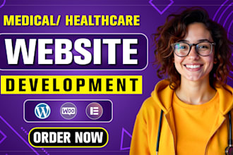 design clinic, dental, doctor, medical and healthcare website on wordpress