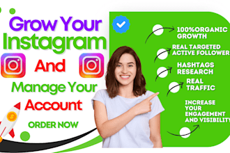 do organically promote your instagram videos, post and page for organic growth