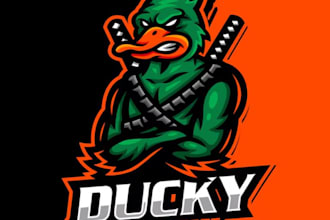 do cartoon character, cartoon mascot logo for you