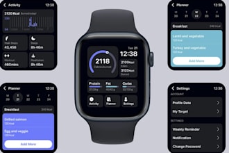 develop watchos app using swift and swiftui