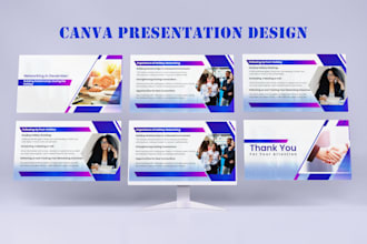 design redesign canva presentation, google slide, keynote, prezi, slide template