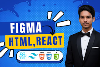 figma to html psd to html, html landing page xd to html css tailwind css