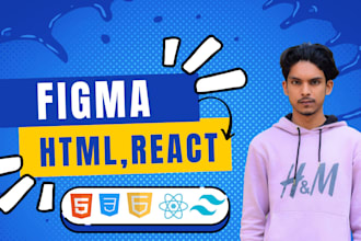 figma to html psd to html, html landing page xd to html css tailwind css
