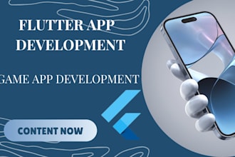 develop mobile game app development react native flutter mobile app android ios