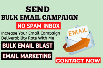 no spam bulk email blast, send bulk emails, send bulk cold emails email campaign
